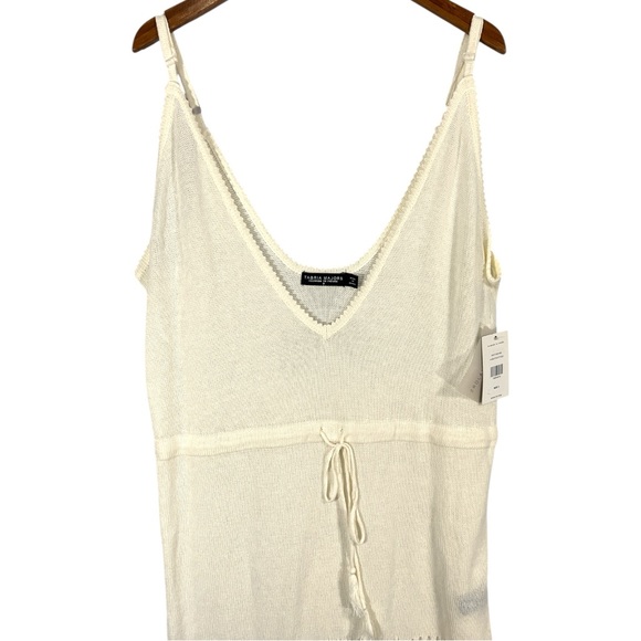 NWT Tabria Majors X FTF ‘The Cover Up' Crochet Dress in Natural Size 2/ 2X - Picture 8 of 11